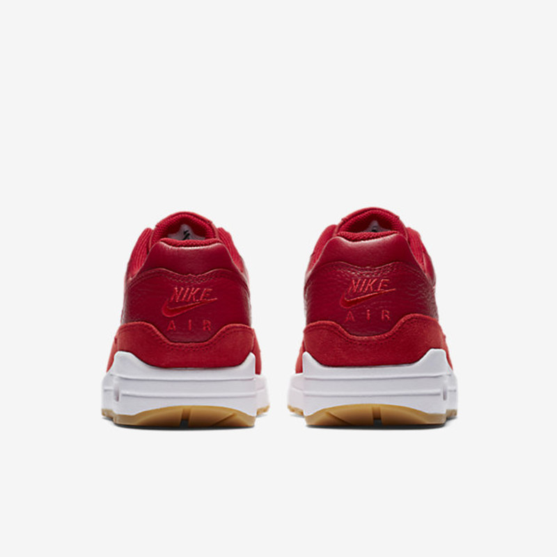 Nike air max 1 premium gym red best sale